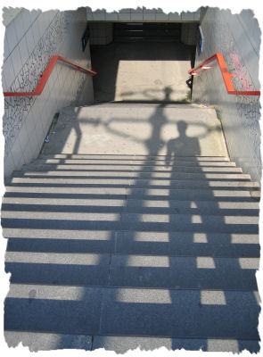 Escalier - acc�s voie 2B et 1